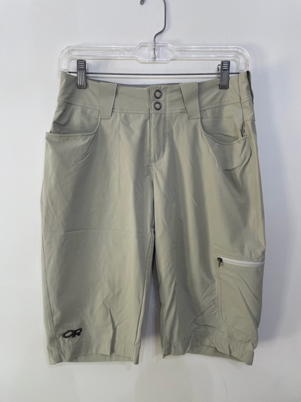Outdoor Research Ferrosi Bermuda Shorts Cargo Outdoor Camp Hike Khaki Women’s 4